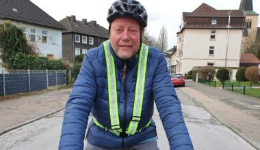 Rüdiger Hagenbucher setzt sich seit Jahren für ein fahrradfreundlicheres Eving ein.