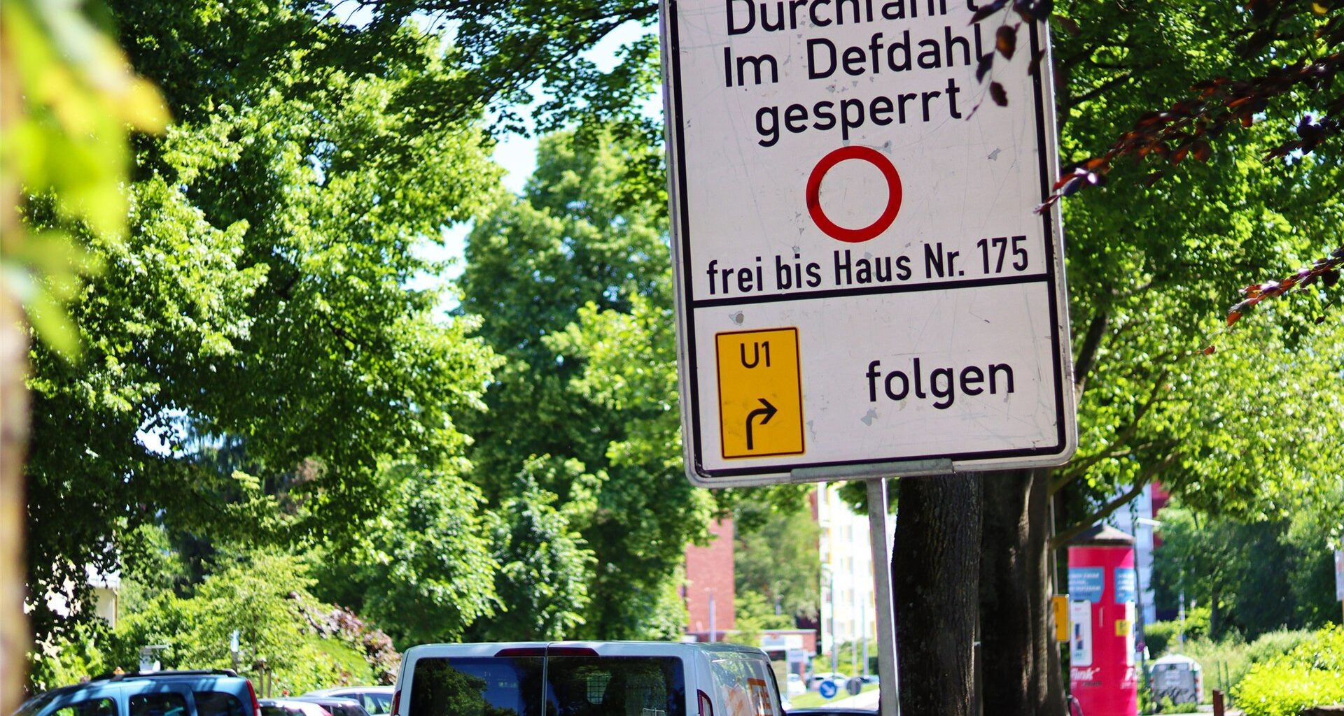 Eine Straße in Dortmund. (Archivbild)