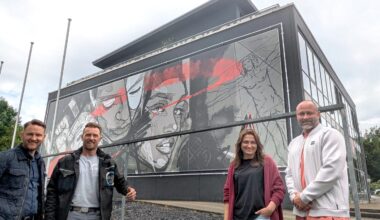 Fassadenmalerei macht Schwerte zur Open-Air-Galerie