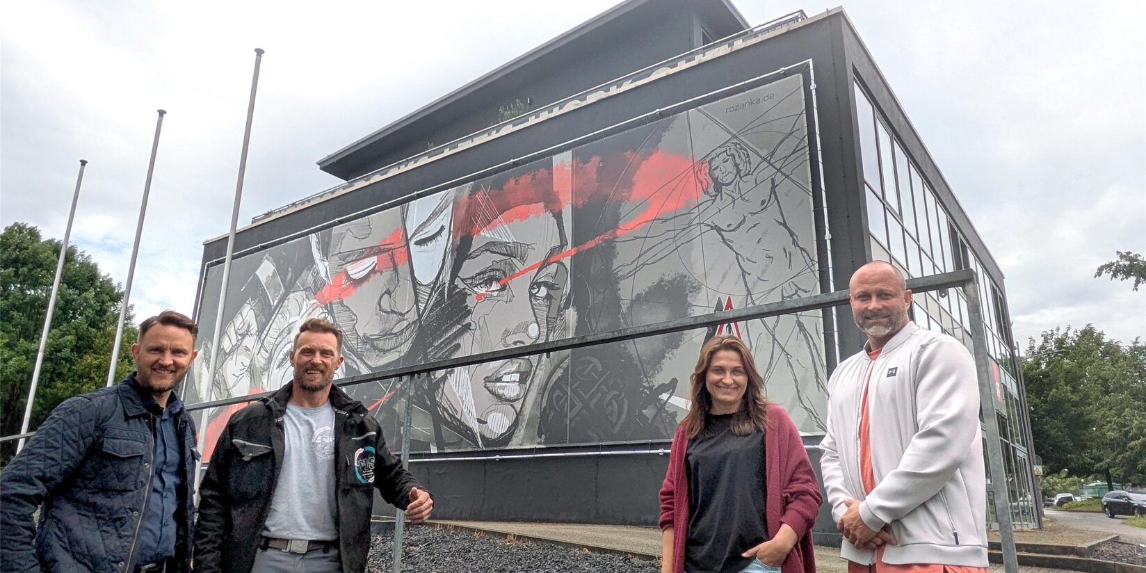 Fassadenmalerei macht Schwerte zur Open-Air-Galerie