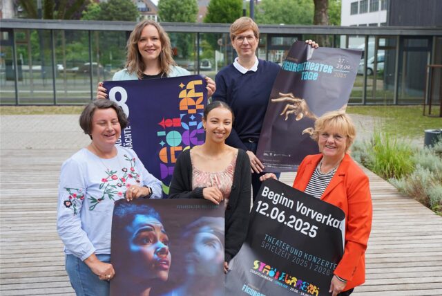 Das Team des Bottroper Kulturamts freut sich auf ein umfangreiches Programm in den kommenden Monaten auf den hiesigen Bühnen.