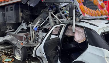 Schwerer Unfall auf der A2 in Fahrtrichtung Herten