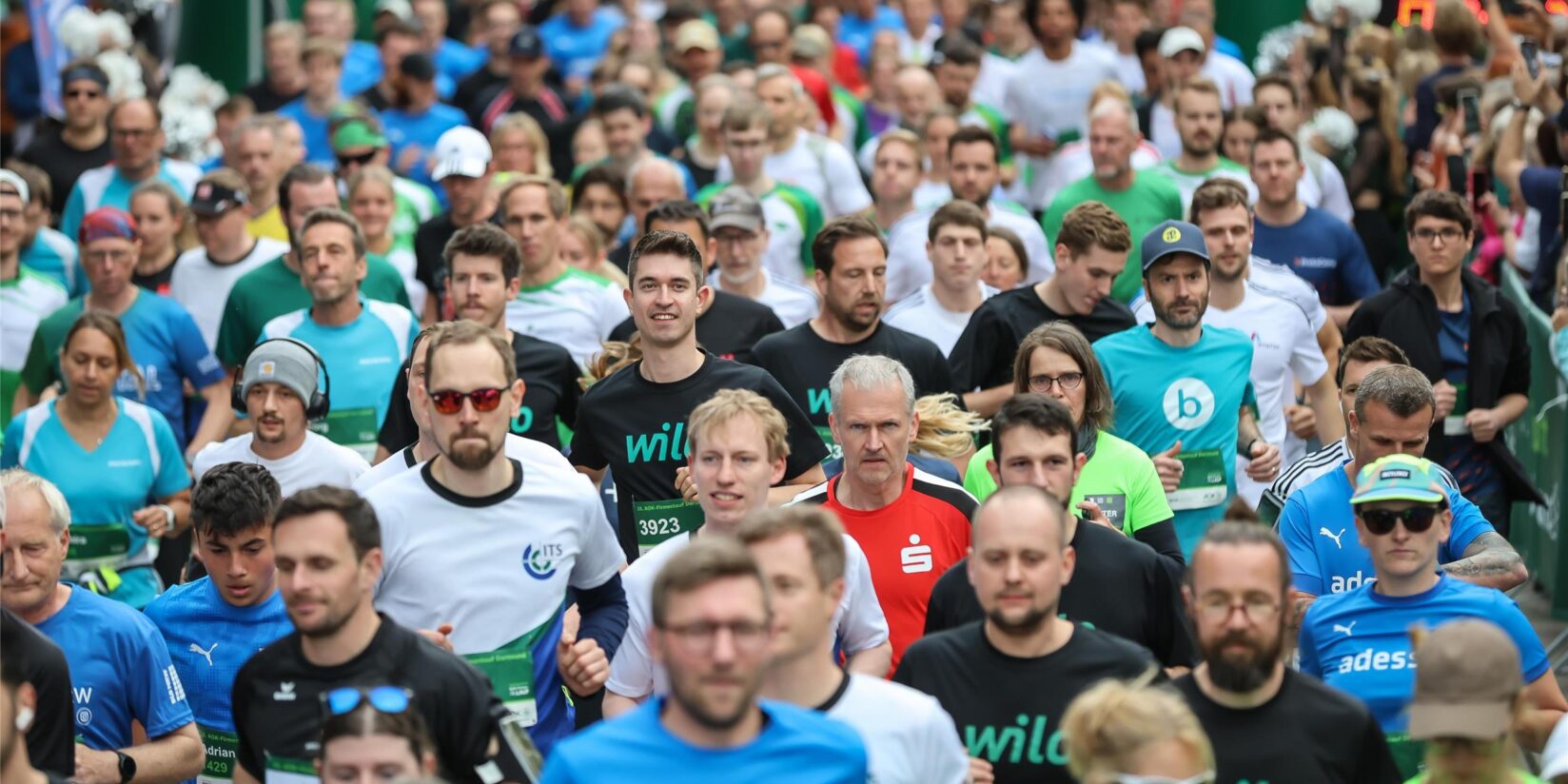 AOK-Firmenlauf Dortmund 2025: Das sind die Gewinner