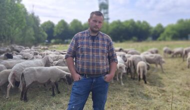 Elias Konze über die Arbeit als Wanderschäfer in Castrop-Rauxel