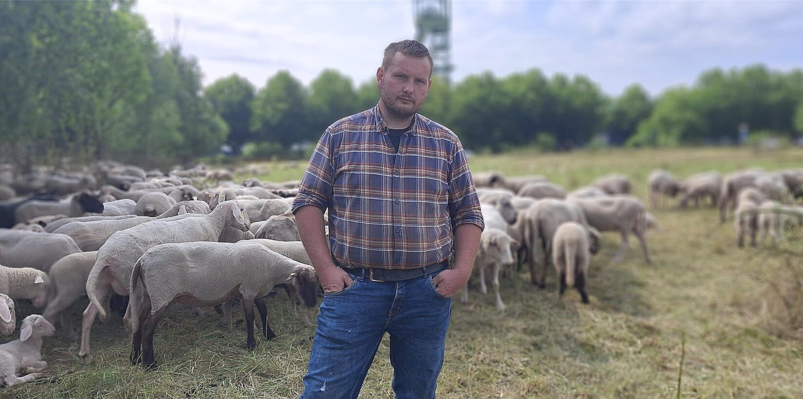 Elias Konze über die Arbeit als Wanderschäfer in Castrop-Rauxel