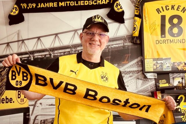 BVB-Fan Andy Stecher lebt in den USA und fiebert der Klub-WM entgegen.