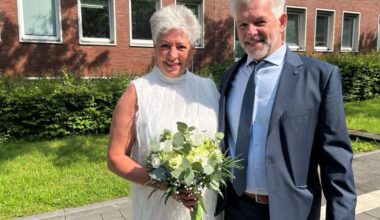 Astrid und Martin Hahn im Liebesglück