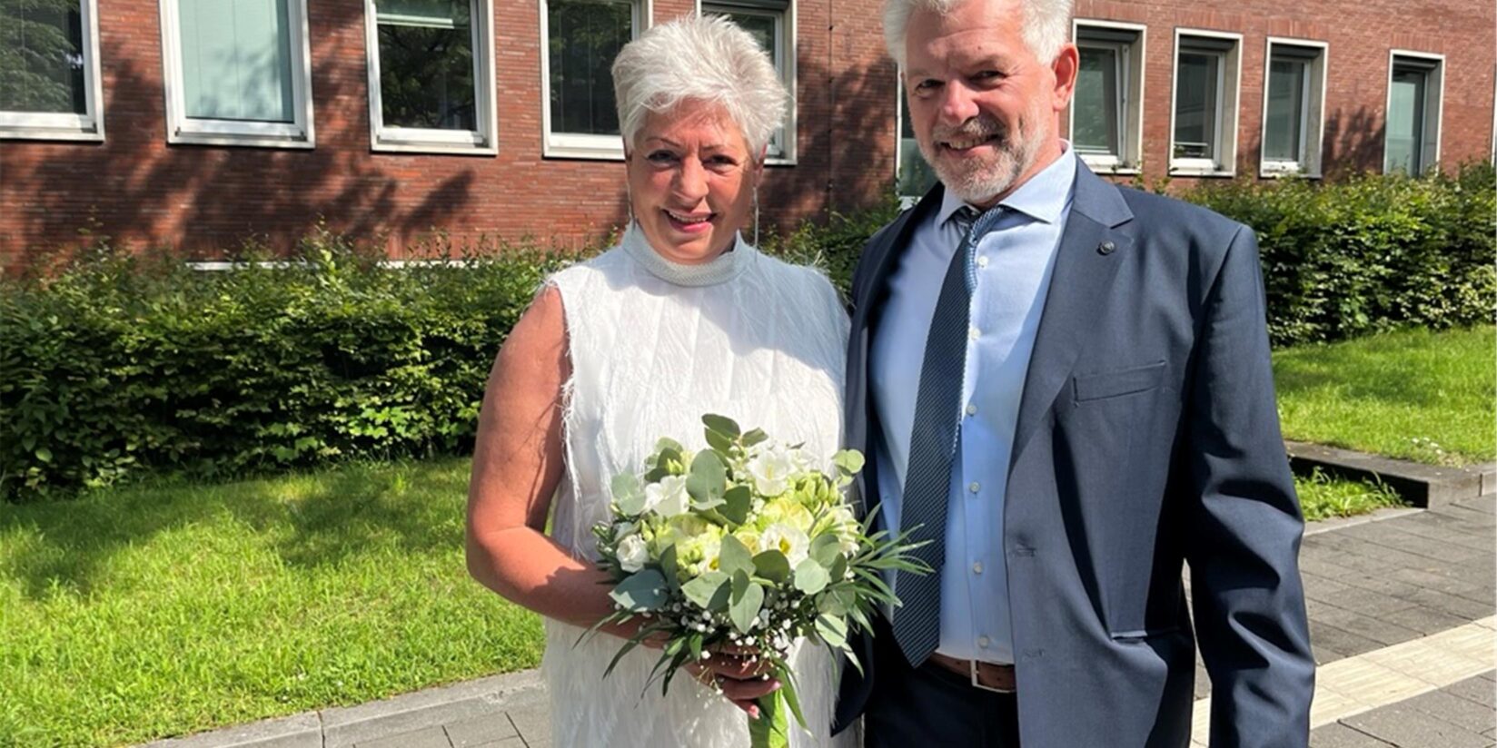 Astrid und Martin Hahn im Liebesglück