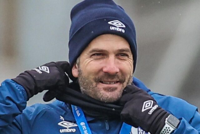 03.12.2020, Fussball, Saison 2020/2021, Training FC Schalke 04, Cheftrainer Manuel Baum (FC Schalke 04)