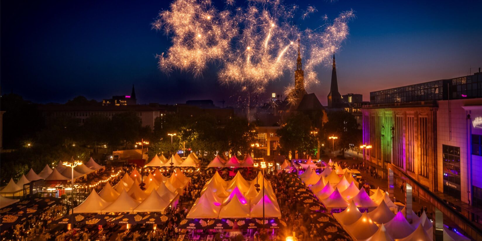 Dortmund à la carte 2025: Live vom Feuerwerk