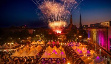 Auftakt-Feuerwerk beim Dortmund à la carte: Bildergalerie