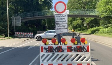 Parkplatz am Rombergpark ist weiterhin gesperrt