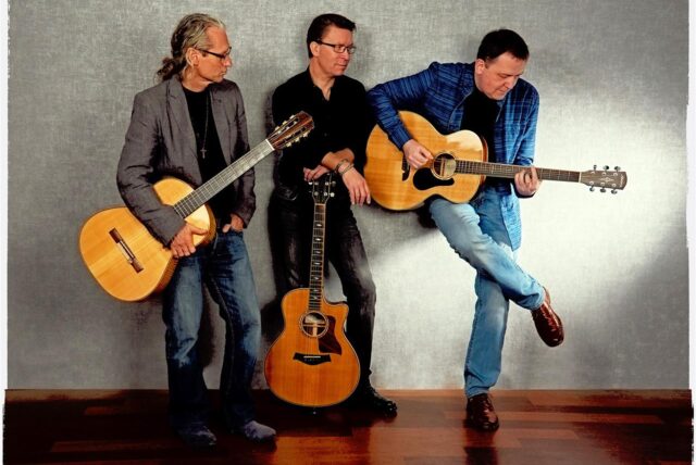 Bild der Blues-Band Six-String-Men, die am 13. Juni im Bürgerhaus Herten auftreten wird.