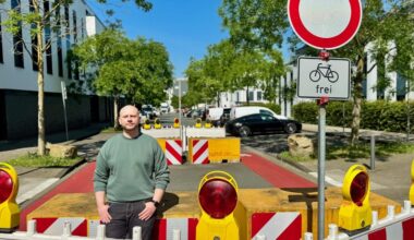 Sperrung der Phoenixseestraße in Dortmund: „Lebensgefährlich“