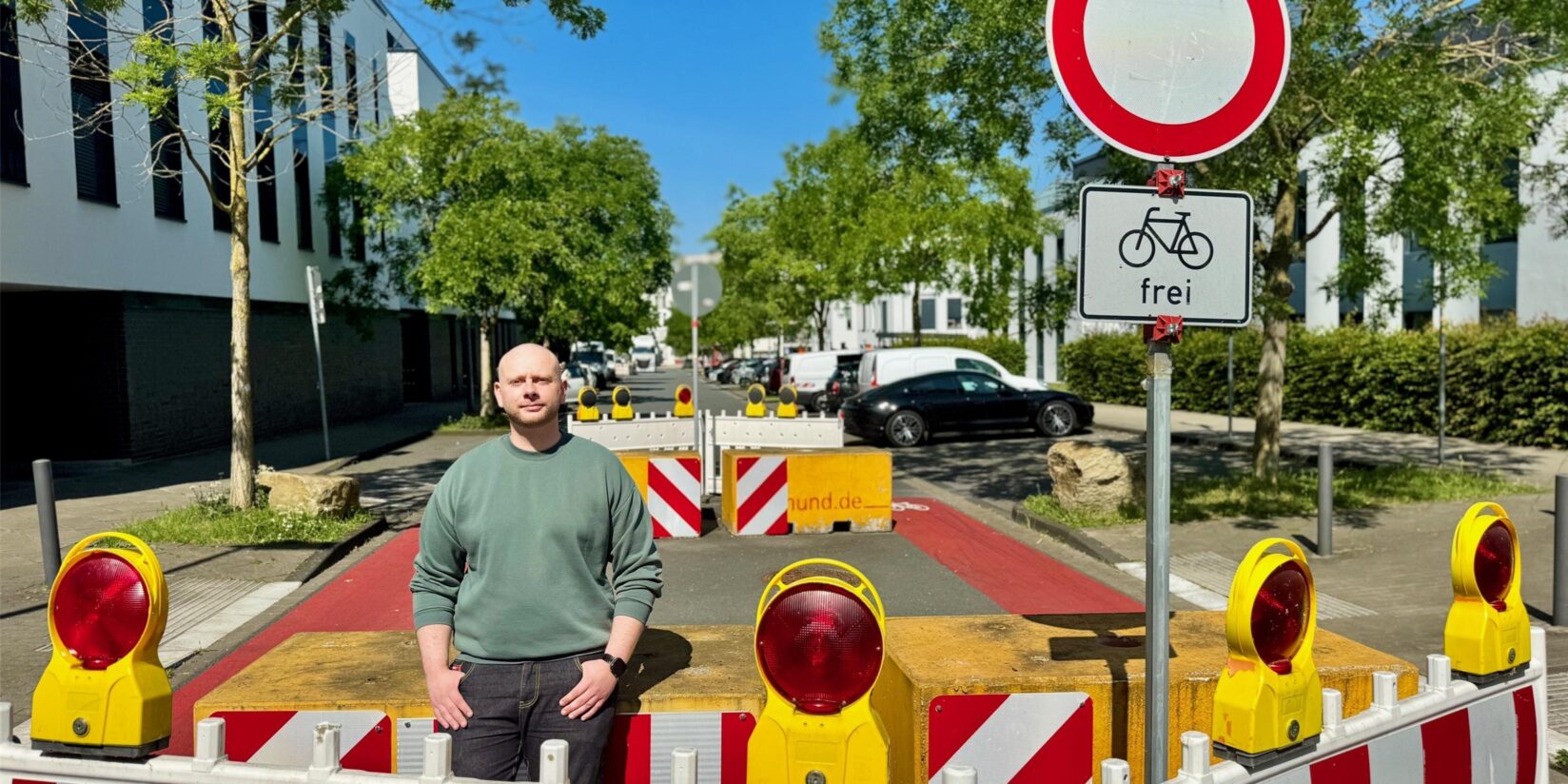Sperrung der Phoenixseestraße in Dortmund: „Lebensgefährlich“
