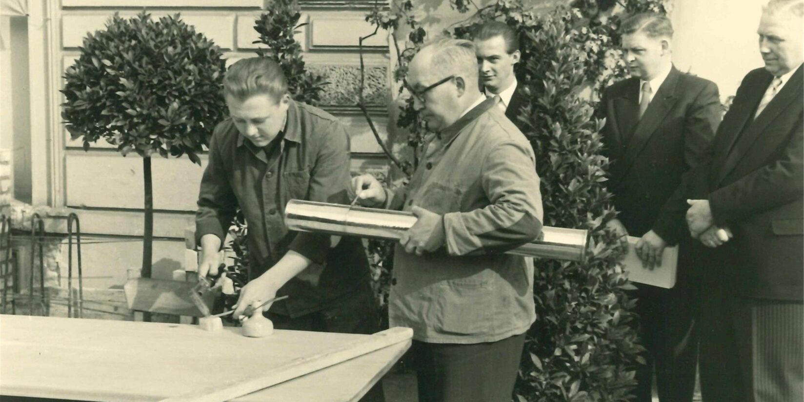 70. Jahrestag der Grundsteinlegung des Rathauses
