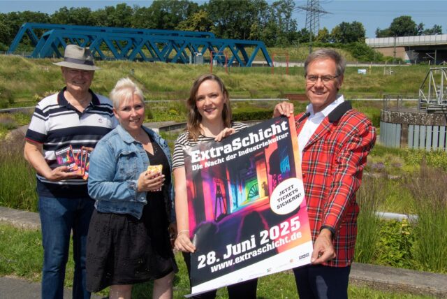 Sponsoren und Veranstalter freuen sich auf eine erfolgreiche Extraschicht, zum zweiten Jahr in Folge im Berne Park.