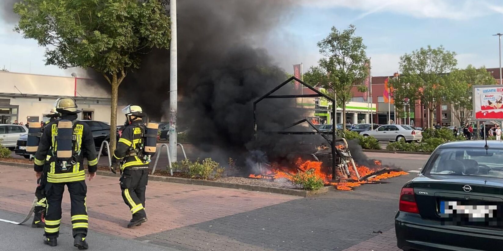 Schwarze Rauchwolke über Dortmunds Nordstadt: Der Grund war kurios