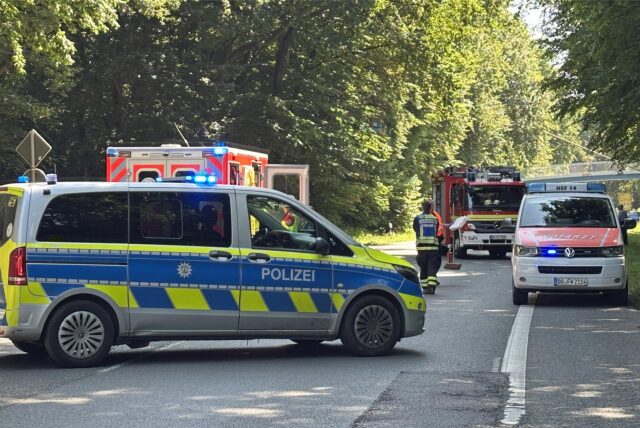 Zillestraße nach Unfall gesperrt