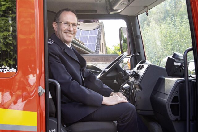 Christoph Blecking war 12 Jahre Werther Feuerwehrchef.