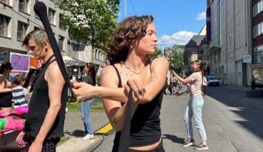 Junge Kultur und sportliche Aktionen in der City