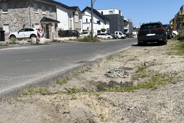 So sieht es an der Selma-Lagerlöf-Straße im dritten Bauabschnitt des Baugebiets Brechtener Heide aus.