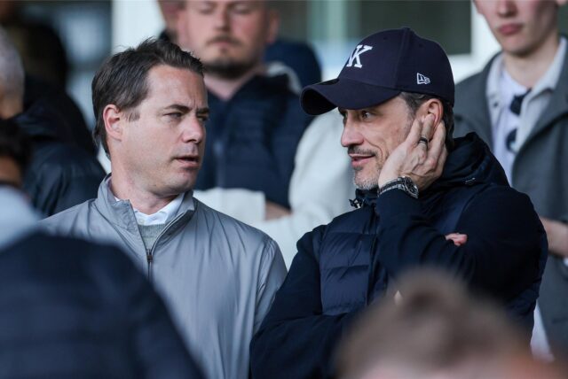 Lars Ricken im Gespräch mit Niko Kovac.