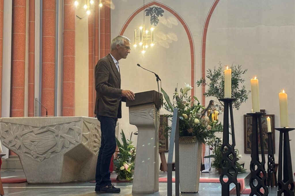 Neues Pfarrheim für den Kirchort St. Marien:  Festgottesdienst in der Marienkirche.