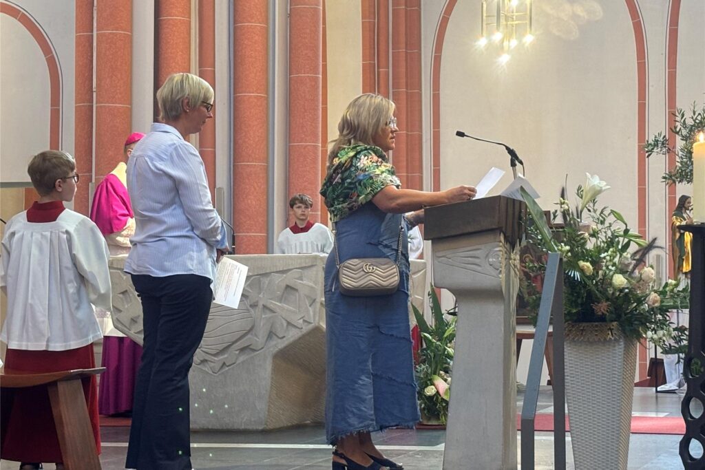 Neues Pfarrheim für den Kirchort St. Marien:  Festgottesdienst in der Marienkirche.