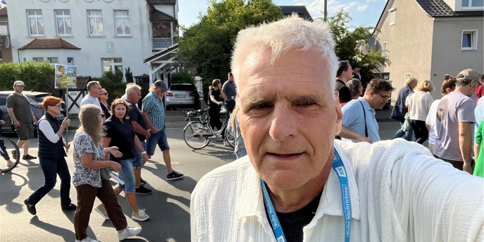 Demonstration gegen Gewerbegebiet in Brechtener Niederung