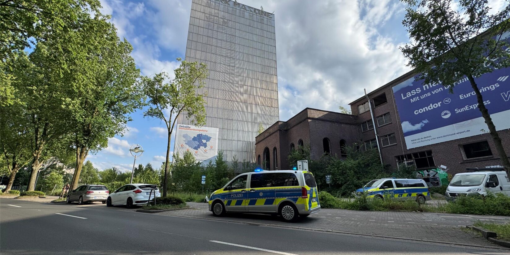 Jugendliche auf Kronenturm lösen Polizeieinsatz aus