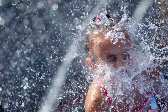 Wasserspielplatz im Revierpark Wischlingen