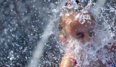 Abkühlung bei über 30 Grad am Wochenende: