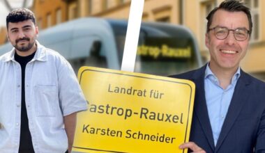 Rot und Grün liefern sich Wahlkampf-Rennen um die Straßenbahn