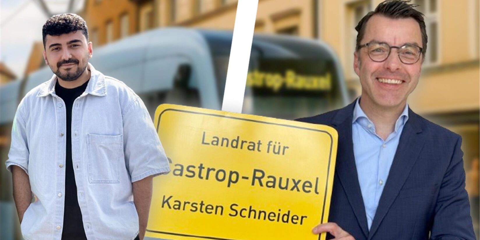 Rot und Grün liefern sich Wahlkampf-Rennen um die Straßenbahn