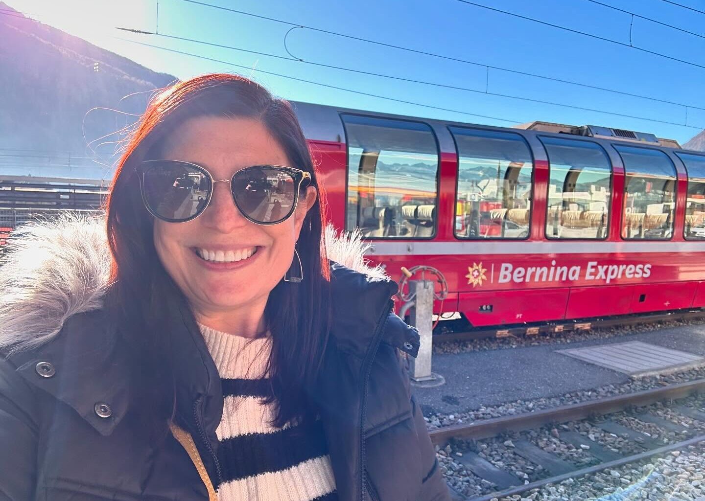 Meine Zeit im Bernina Express war sehr schön.