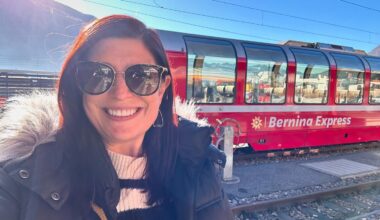 Meine Zeit im Bernina Express war sehr schön.