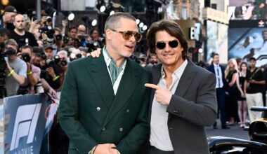 Brad Pitt und Tom Cruise feiern Wiedersehen bei F1-Premiere | Unterhaltung