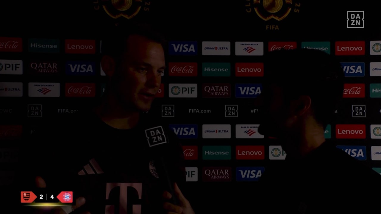 FC Bayern: Licht-Panne beim Interview mit Manuel Neuer nach Flamengo-Sieg | Sport