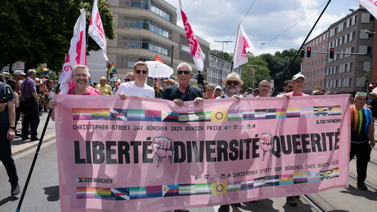 Zwischen Party und Politik: Wie die CSD-Parade in München verlief - München