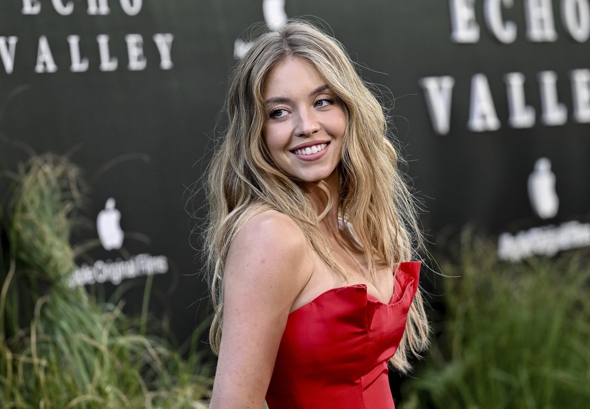 Sydney Sweeney attends the Apple TV+ premiere of "Echo Valley" at AMC Lincoln Square on Wednesday, June 4, 2025, in New York. (Photo by Evan Agostini/Invision/AP)