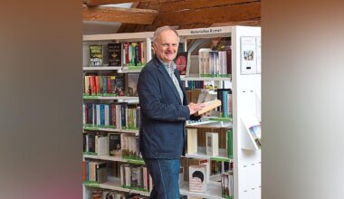 Thomas Jablonski, der „Herr der Bücher“ in Dingolfing, sagt Servus