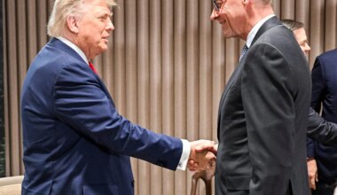 Merz spricht am Rande des G-7-Gipfels zwanzig Minuten mit Trump - Politik
