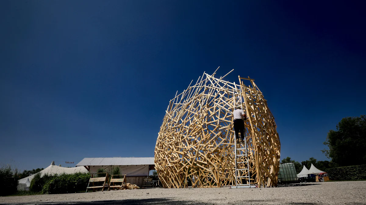Tollwood: Was es mit der „Holz-Wolke“ auf sich hat - München