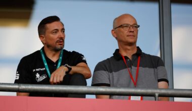Präsident Jürgen Fox (r.) und Sportchef Daniel Meyer haben gerade vor allem ein Thema: die Trainerfrag.