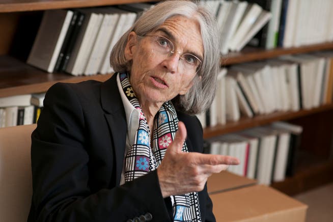 Schriftstellerin Donna Leon.