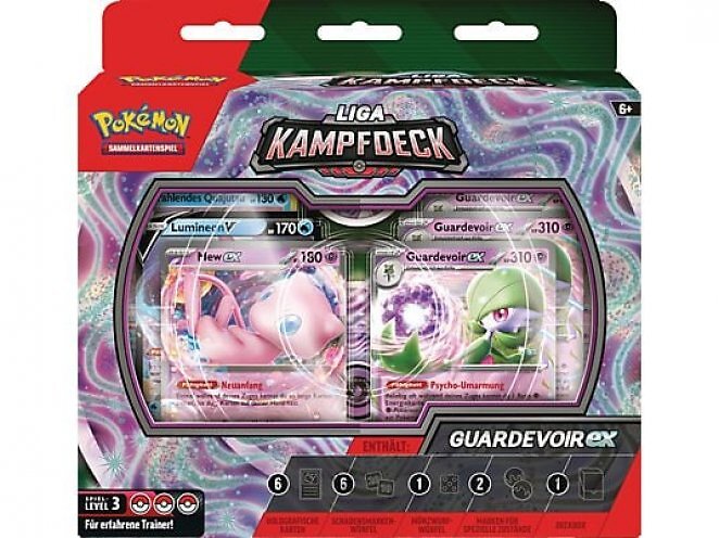 Pokémon Liga-Kampfdeck Mew-ex & Guardevoir-ex