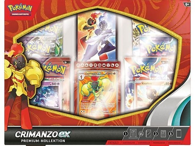 Pokémon Ex Premium-Kollektion Crimanzo ex