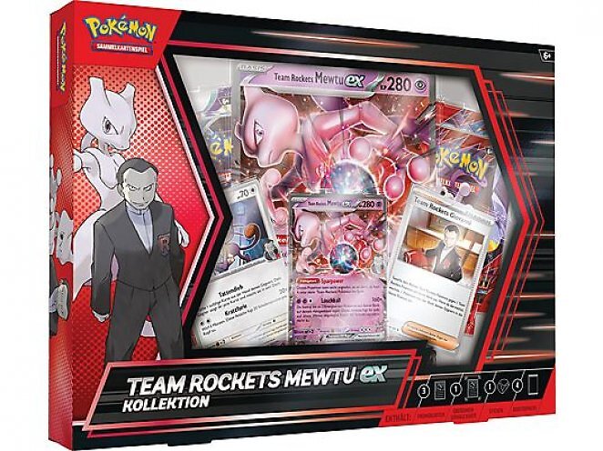 POKEMON Team Rockets Mewtu-ex Kollekt.