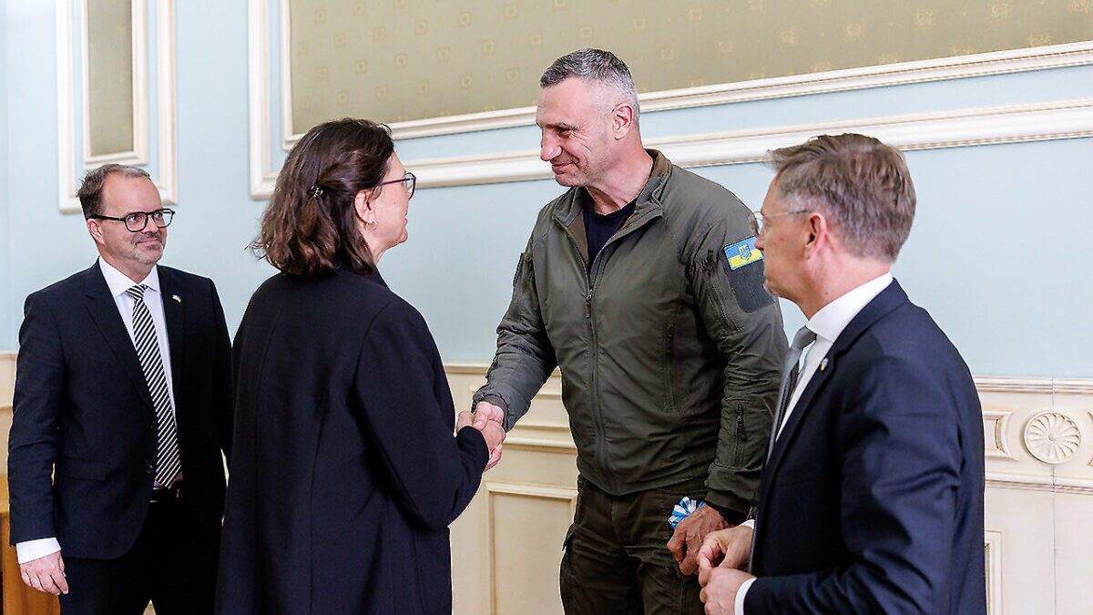Tobias Reiß mit Landtagsdelegation in der Ukraine: „Solidarität ist eine Haltung“